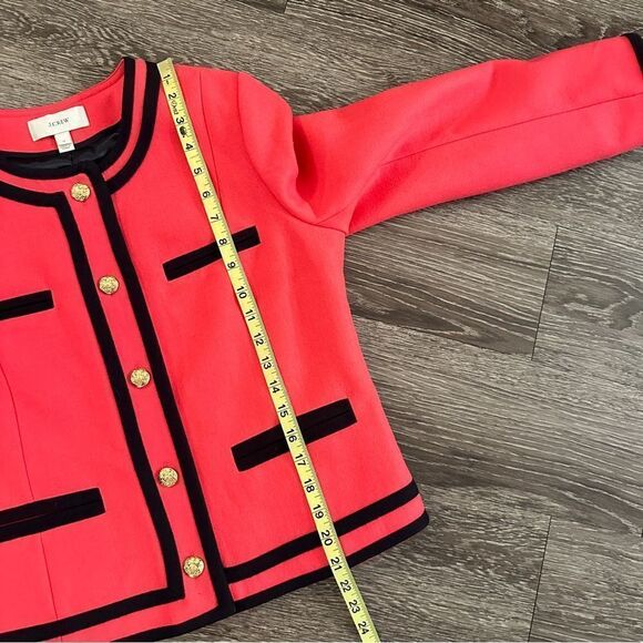 J. Crew Lady Jacket in Berry Double-Serge Wool - Picture 10 of 10